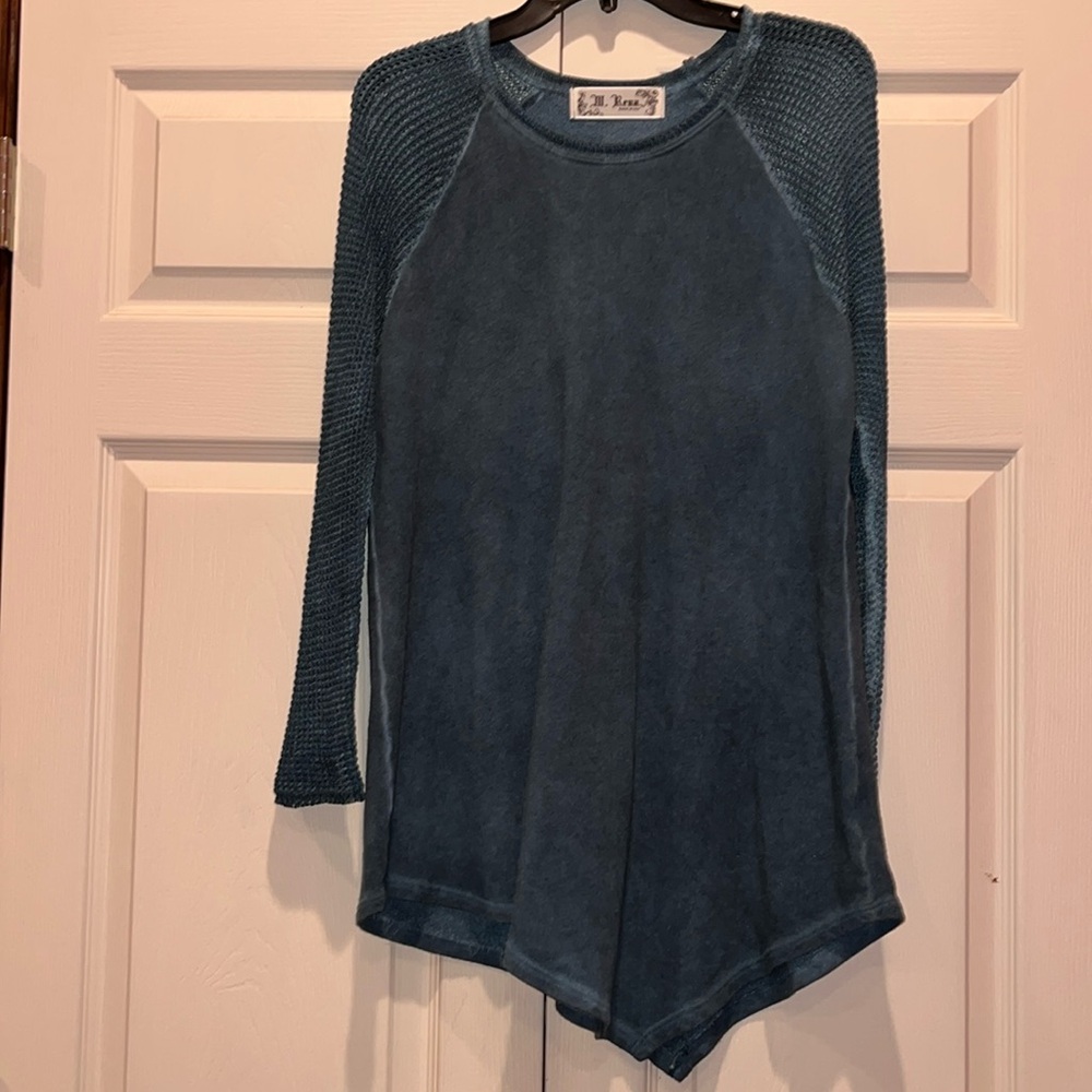 Coordinated tunic and legging set, sz L